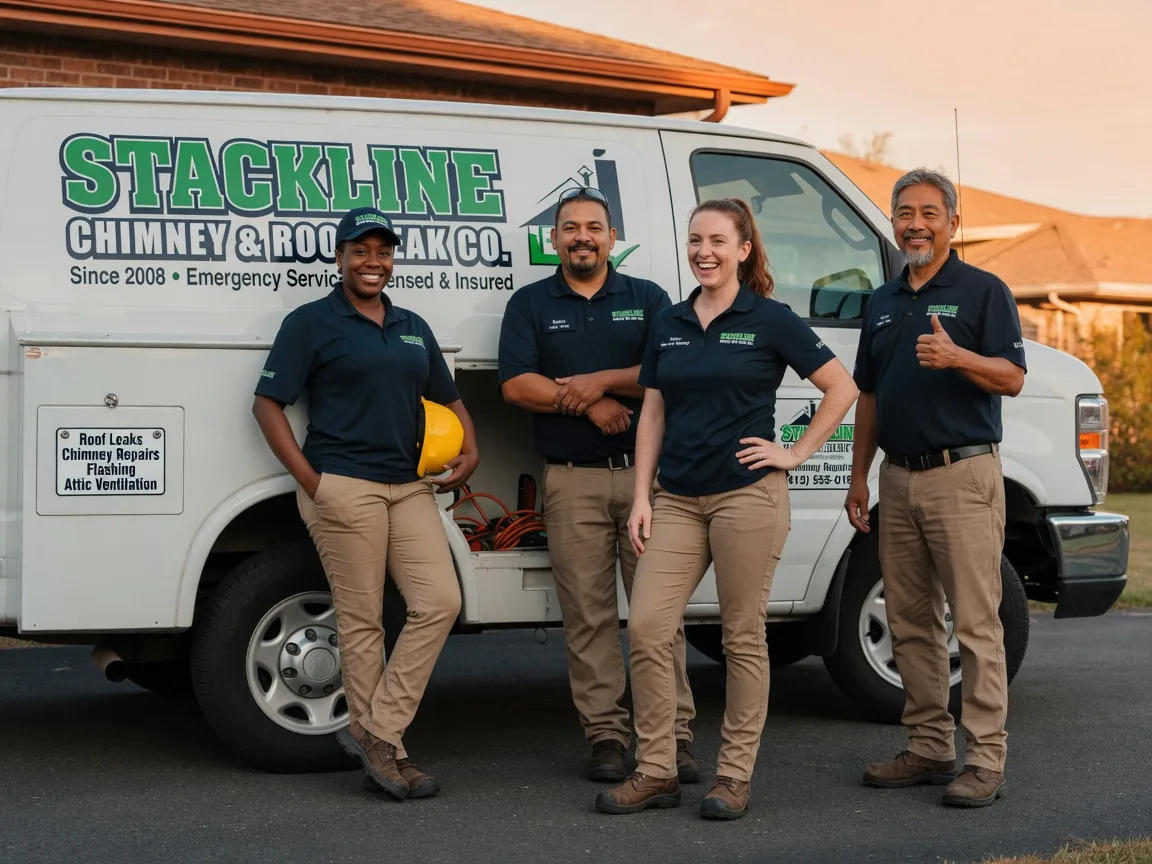 Chimney flashing repair company in Haugen, WI